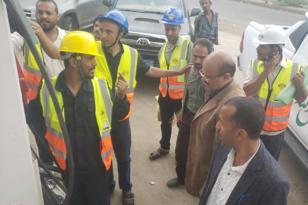 تدشين النزول الميدانى لمعايرة محطات الوقود في إب