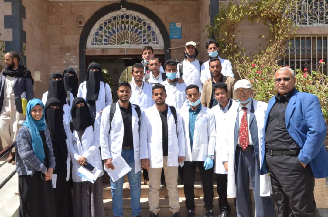 زيارة طلاب كلية الزراعة بجامعة صنعاء لمختبرات هيئة المواصفات والمقاييس.