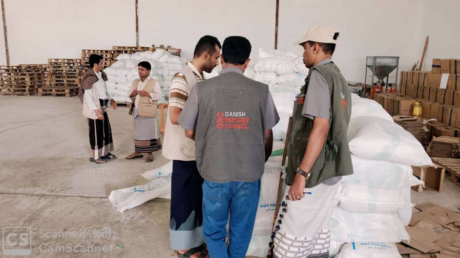  فرع الهيئة بحجة ينفذ نزول ميداني لمخازن المواد الغذائية